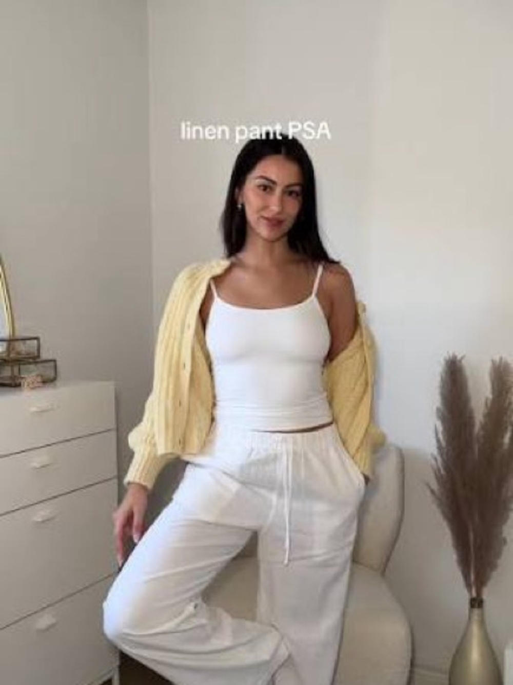 Aritzia Babaton The Group Sontag Linen Pant - Picture 2 of 3